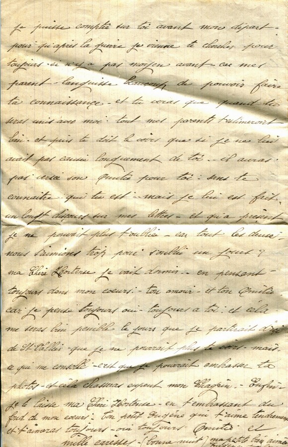 29 - Lettre d'Eugène Felenc adressée à sa fiancée Hortense Faurite datée du 10 août 1915 - Page 4.jpg