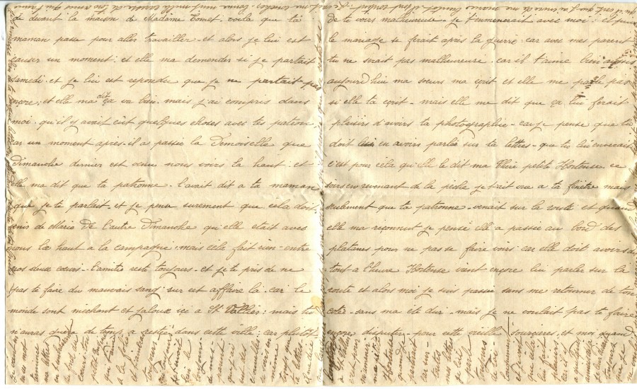 48 - Lettre d'Eugène Felenc adressée à sa fiancée Hortense Faurite datée du 7 septembre 1915 - Pages 2 & 3.jpg