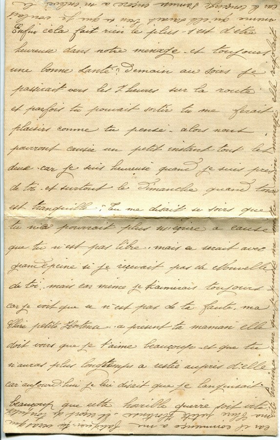 52 - Lettre d'Eugène Felenc adressée à sa fiancée Hortense Faurite datée du 12 septembre 1915- Page 4.jpg