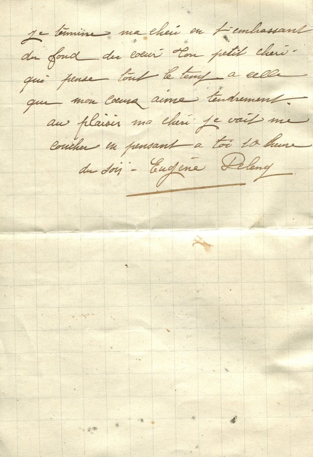 53 - Lettre d'EugÃ¨ne Felenc Ã  Hortense Faurite datÃ©e du 29 fÃ©vrier 1916- Page 4.jpg