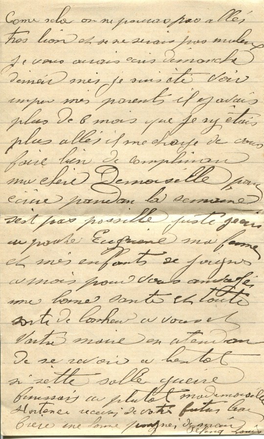 208 - Lettre de Louis Felenc adressÃ©e Ã  Hortense Faurite datÃ©e du 2 juillet 1916 - Page 4.jpg
