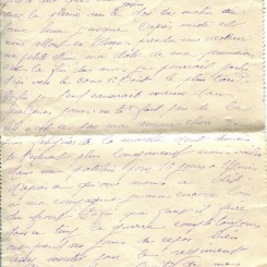 7 Juillet 1917 (date du tampon) - Verso Carte Lettre d'EugÃ¨ne Felenc Ã  sa fiancÃ©e Hortense Faurite.jpg
