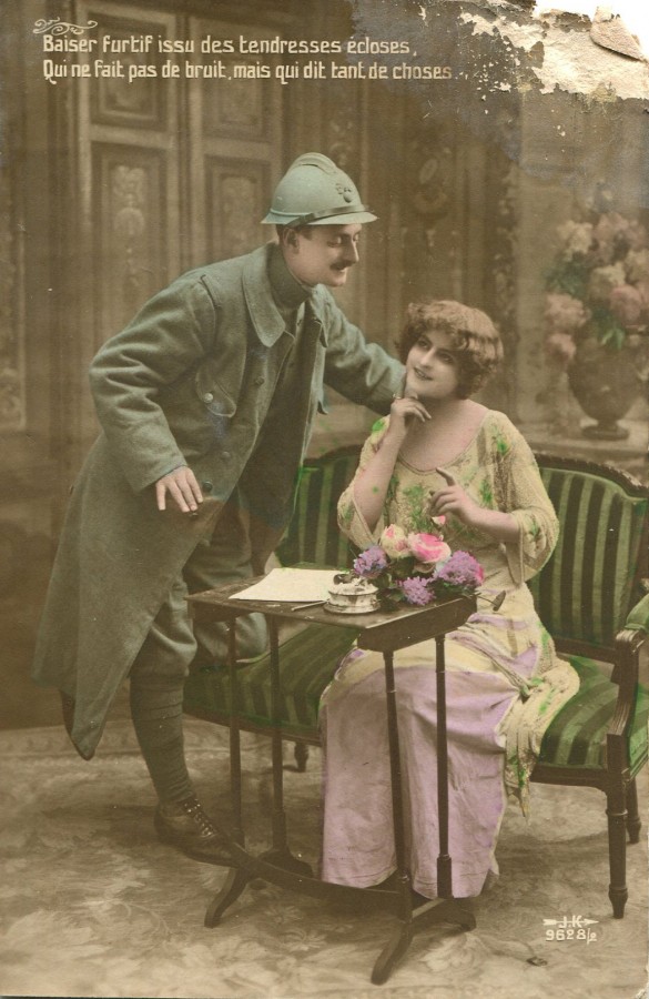 18 - Recto d'une carte postale de EugÃ¨ne Felenc adressÃ©e Ã  Hortense Faurite datÃ©e du 17 Janvier 1917.jpg