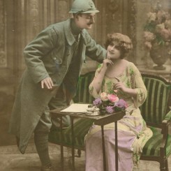 18 - Recto d'une carte postale de EugÃ¨ne Felenc adressÃ©e Ã  Hortense Faurite datÃ©e du 17 Janvier 1917.jpg