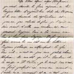 24 - Lettre de EugÃ¨ne Felenc adressÃ©e Ã  sa fiancÃ©e Hortense Faurite datÃ©e du 19 Janvier 1917 - Page 1.jpg