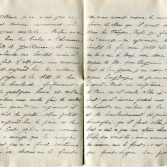 49 - Lettre de EugÃ¨ne Felenc adressÃ©e Ã  sa fiancÃ©e Hortence Faurite datÃ©e du 28 Janvier 1917 - Page 2 & 3.jpg