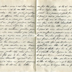 57 - Lettre d'EugÃ¨ne Felenc adressÃ©e Ã  sa fiancÃ©e Hortense Faurite datÃ©e du 29 Janvier 1917 - Page 2 & 3.jpg