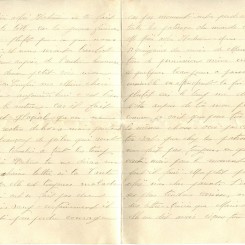 89 - 6 fÃ©vrier 1917-Lettre de EugÃ¨ne Felenc adressÃ©e Ã  Hortense Faurite-pages 2 & 3.jpg