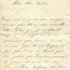 113 - 13 fÃ©vrier 1917-Lettre de Marie-Louise Felenc adressÃ©e Ã  Hortense Faurite-page 1.jpg