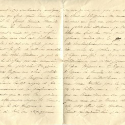 136 - 24 fÃ©vrier 1917- Lettre d'EugÃ¨ne Felenc adressÃ©e Ã  Hortense Faurite-pages 2 & 3.jpg