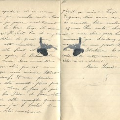 193 - 22 Mars 1917 - Lettre de Marie-Louise Felenc adressÃ©e Ã  Hortense Faurite - Page 2 & 3.jpg