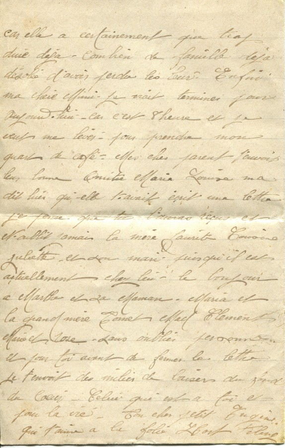 205 - 28 Mars 1917 - Lettre d'EugÃ¨ne Felenc adressÃ©e Ã  sa fiancÃ©e Hortense Faurite - Page 4.jpg