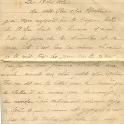 293 - 19 Mai 1917 - Lettre d'EugÃ¨ne Felenc adressÃ©e Ã  sa fiancÃ©e Hortense Faurite - Page 1.jpg