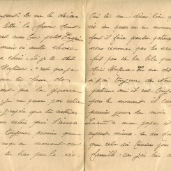 300 - 20 Mai 1917 - Lettre d'EugÃ¨ne Felenc adressÃ©e Ã  sa fiancÃ©e Hortense Faurite - Page 2 & 3.jpg