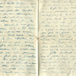 337 - 6 Juin 1917 - Lettre d'EugÃ¨ne Felenc adressÃ©e Ã  sa fiancÃ©e Hortense Faurite - Page 2 & 3.jpg