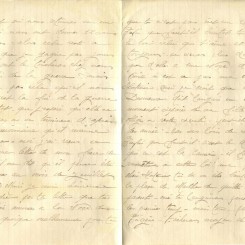 344 - 11 Juin 1917 - Lettre d'EugÃ¨ne Felenc adressÃ©e Ã  sa fiancÃ©e Hortense Fautire - Page 2 & 3.jpg