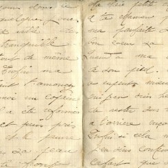 362 - 24 Juin 1917 - Lettre d'EugÃ¨ne Felenc adressÃ©e Ã  sa fiancÃ©e Hortense Fautire - Page 2 & 3.jpg