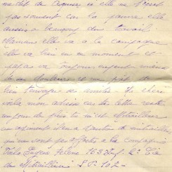 331 - Lettre d'EugÃ¨ne Felenc adressÃ©e Ã  sa fiancÃ©e Hortense Fautire datÃ©e du 8 Juillet 1917 - Page 4.jpg