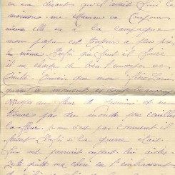 339 - Lettre d'EugÃ¨ne Felenc adressÃ©e Ã  sa fiancÃ©e Hortense Fautire datÃ©e du 12 Juillet 1917 - Page 2.jpg