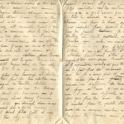 402 - 8 Septembre 1917 - Lettre d'Hortense Faurite Ã  son fiancÃ©e EugÃ¨ne Felenc - Page 2 & 3.jpg