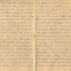 433 - 1er Octobre - Lettre d'EugÃ¨ne Felenc adressÃ©e Ã  sa fiancÃ©e Hortense Faurite - Page 2 & 3.jpg