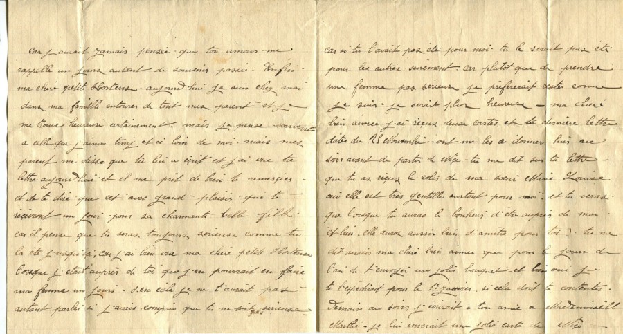 478 - 28 Novembre 1917 - Lettre d'EugÃ¨ne Felenc adressÃ©e Ã  sa fiancÃ©e Hortense Faurite - Page 2 & 3.jpg
