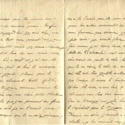 478 - 28 Novembre 1917 - Lettre d'EugÃ¨ne Felenc adressÃ©e Ã  sa fiancÃ©e Hortense Faurite - Page 2 & 3.jpg