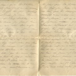 495 - 15 DÃ©cembre 1917 - Lettre de EugÃ¨ne Felenc adressÃ©e Ã  sa fiancÃ©e Hortense Faurite - Page 2 & 3.jpg
