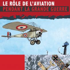 Extrait du panneau consacr  l'aviation pendant la Premire Guerre mondiale