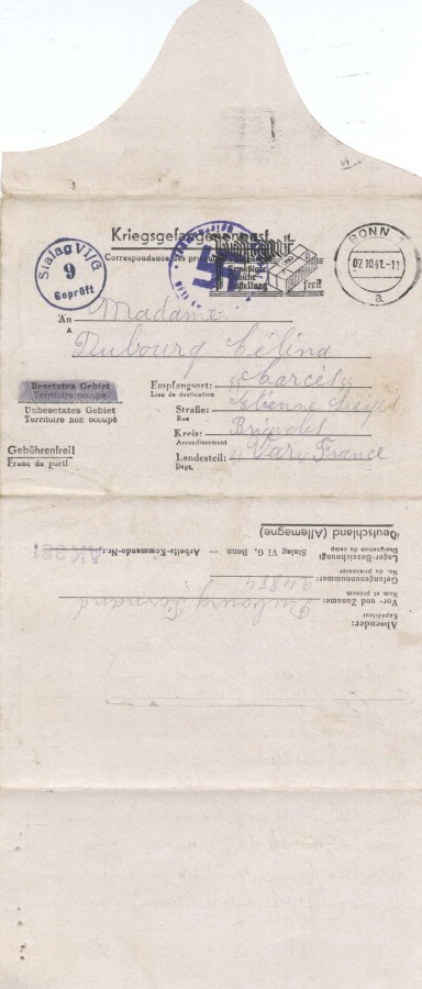 FRAD083_DUBOURG_FERNAND_COR_PRISON_19410914_002.JPG