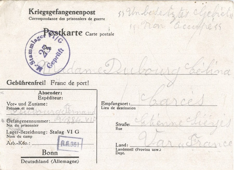 FRAD083_DUBOURG_FERNAND_COR_PRISON_19420830_002.JPG