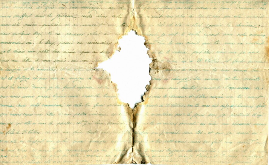 31 - Lettre d'Eugène Felenc adressée à sa fiancée Hortense Faurite datée du 15 août 1915 - Page 2 & 3.jpg