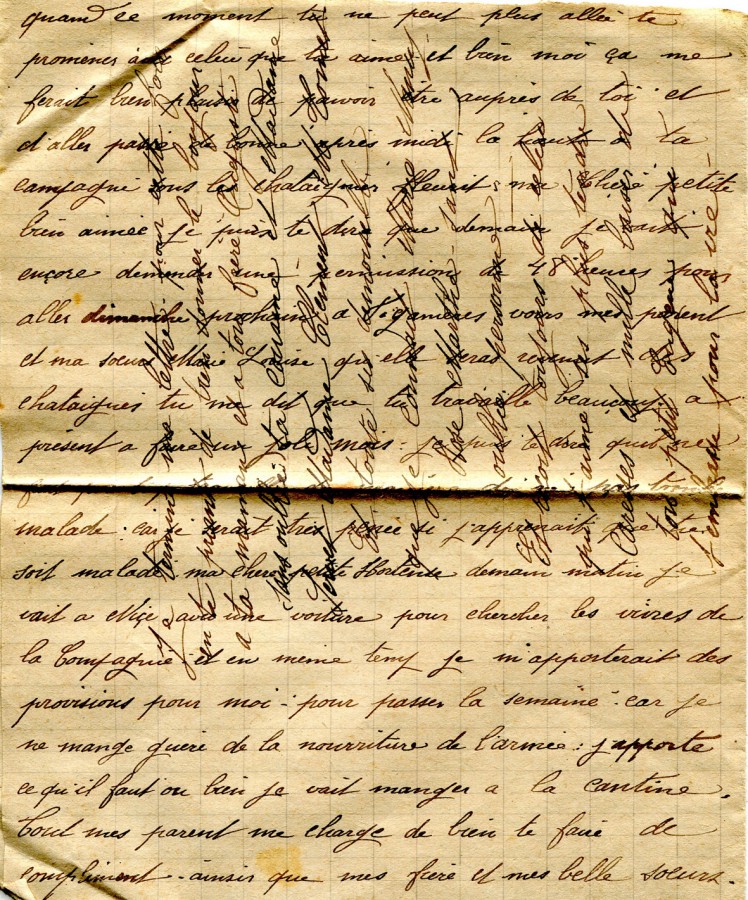 89 - Lettre d'Eugène Felenc adressée à sa fiancée Hortense Faurite datée du 10 novembre 1915- Page 4.jpg