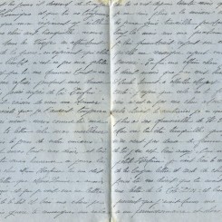 22 - Lettre de Eugène Felenc à sa fiancée Hortense datée du 18 janvier 1917-pages 2 et 3.jpg