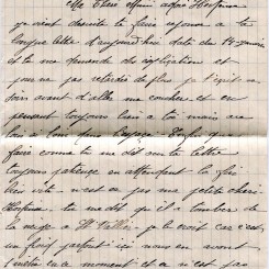 24 - Lettre de Eugène Felenc adressée à sa fiancée Hortense Faurite datée du 19 Janvier 1917 - Page 1.jpg