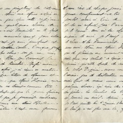 62 - Lettre de Eugène Felenc adressée à sa fiancée Hortense Faurite datée du 31 Janvier 1917 - Page 2 & 3.jpg