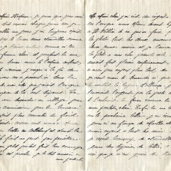 64 - Lettre de Eugène Felenc adressée à sa fiancée Hortense Faurite datée de Janvier 1917 - Page 1 & 2.jpg