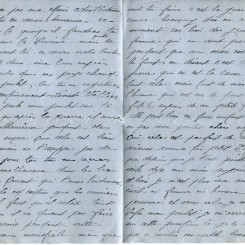 83 - 4 février 1917-Lettre de Eugène Felenc adressée à Hortense Faurite-pages 2 & 3.jpg