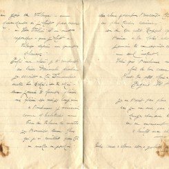 270 - 1er Mai 1917 - Lettre d'Eugène Felenc adressée à sa fiancée Hortense Faurite - Page 2 & 3.jpg