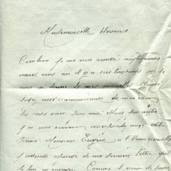 281 - 13 Mai 1917 - Lettre d'un ami adressée à Hortense Faurite - page 1.jpg