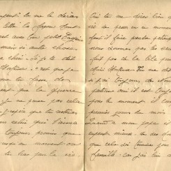 300 - 20 Mai 1917 - Lettre d'Eugène Felenc adressée à sa fiancée Hortense Faurite - Page 2 & 3.jpg