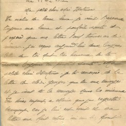 302 - 22 Mai 1917 - Lettre d'Eugène Felenc adressée à sa fiancée Hortense Faurite  - Page 1.jpg