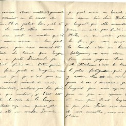 392 - 2 Septembre 1917 - Lettre de Marie-Louise Felenq adressée à Hortense Faurite - Page 2 & 3.jpg