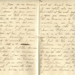 398 - 3 Septembre 1917 - Lettre d'Hortense Faurite à son fiancée Eugène Felenc - Page 2 & 3.jpg