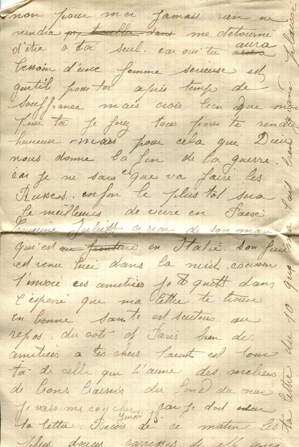 414 - 12 Septembre 1917 - Lettre d'Hortense Faurite à son fiancée Eugène Felenc - Page 4.jpg