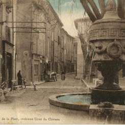 427 - (Date cachée) Recto d'une carte postale Tourves d'un ami adressée à Eugène Felenc.jpg