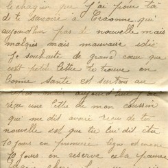 441 - 7 Octobre 1917 - Lettre d'Hortense Faurite adressée à son fiancé Eugène Felenc - Page 1.jpg