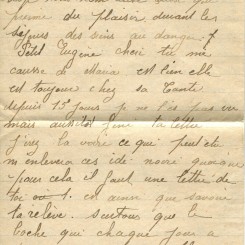 443 - 7 Octobre 1917 - Lettre d'Hortense Faurite adressée à son fiancé Eugène Felenc - Page 4.jpg