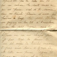 449 - 18 Octobre 1917 - Lettre d'Hortense Faurite à son fiancé Eugène Felenc - Page 1.jpg