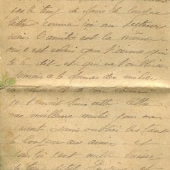 461 - 22 Octobre 1917 - Lettre d'Eugène Felenc adressée à sa fiancée Hortense Faurite - Page 4.jpg